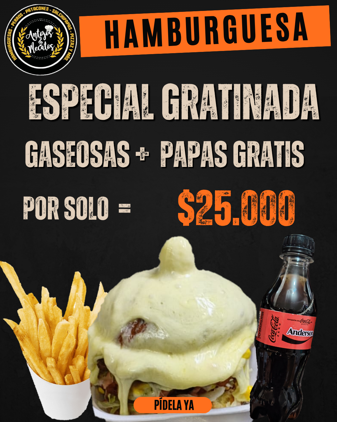 Promoción hamburguesas especial