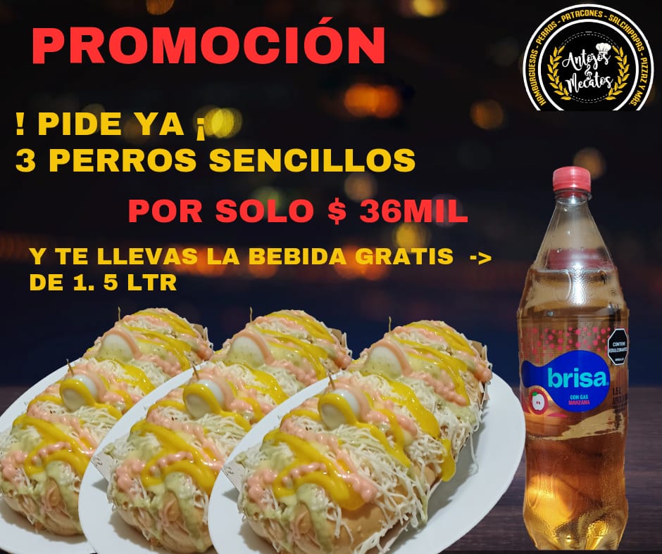 Combo de perros sencillos 