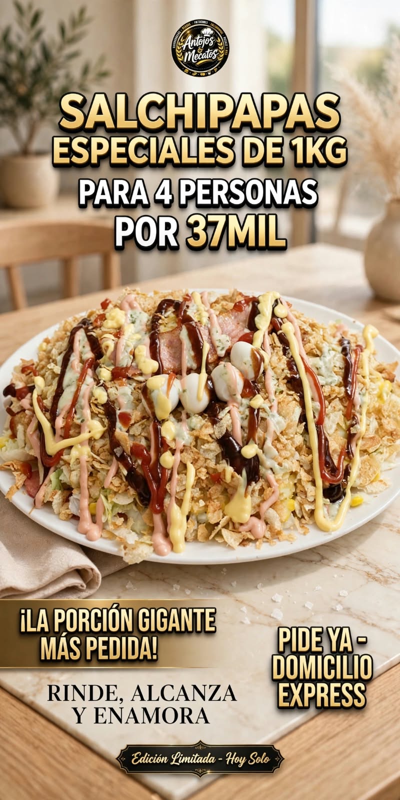 Salchipapa de 1kg 